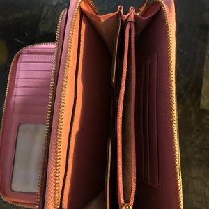 Michael Kors Misty Rose wallet/wristlet.